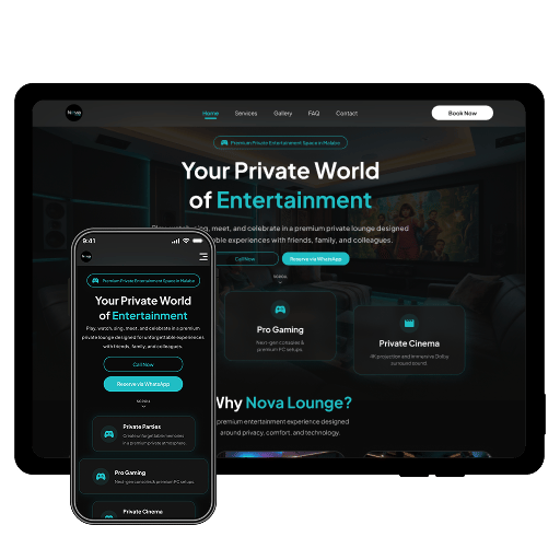 Nova Lounge project preview